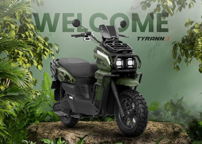 TYRANN 3: Motor Listrik Segala Bisa, Siap Hadapi Tantangan Apapun