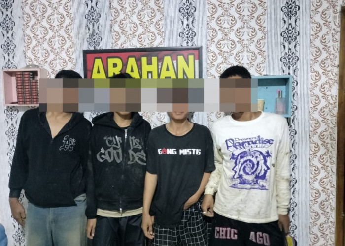 Sepuluh Pemuda Diduga Akan Tawuran Diamankan Polisi