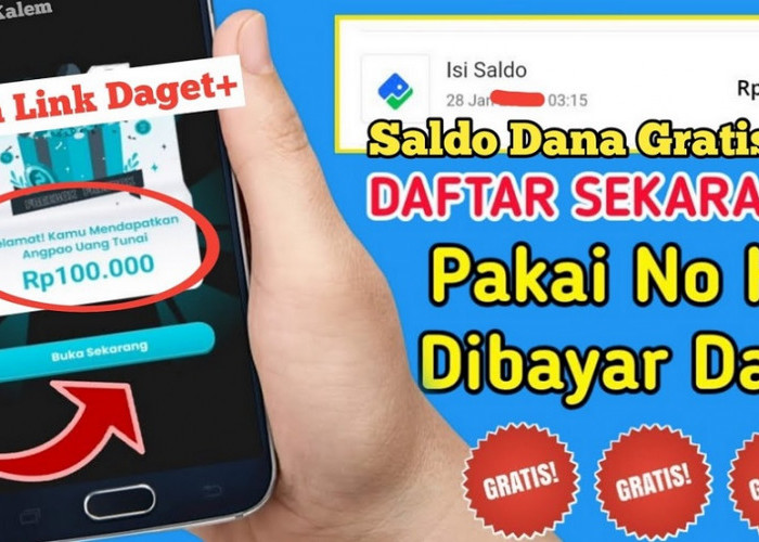 Baru Join Langsung Dapat 100.000 Cash Saldo DANA Gratis! Yuk Download Sekarang Juga