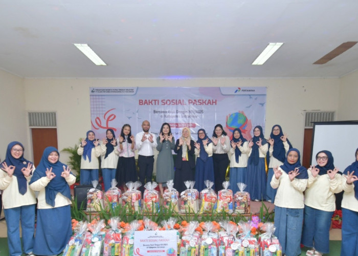 PWP Kilang Balongan Salurkan 166 Paket Bantuan untuk Anak dengan HIV/AIDS di Indramayu