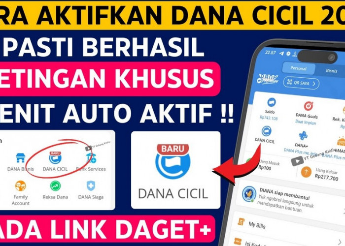 Butuh Pinjaman Darurat, Berikut Cara Aktifkan Fitur DANA PayLater di Aplikasi Dapatkan Limit Hingga 10 Juta 