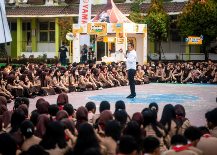 School of Skena Yamaha Kembali Hadir di Cirebon, Dekatkan Yamaha Fazzio dengan Generasi Muda 