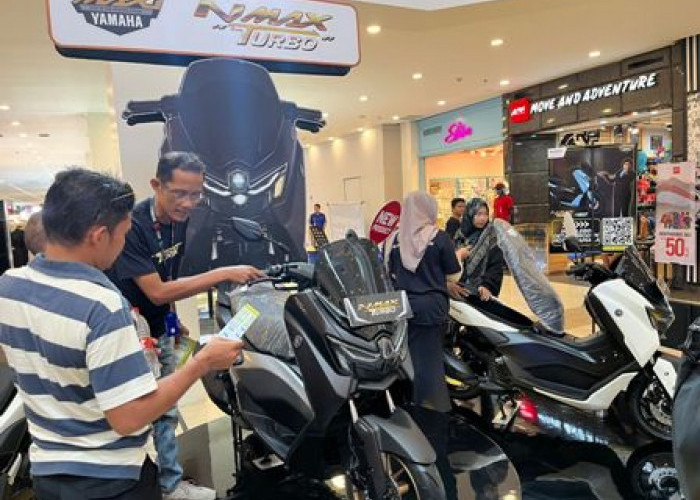 NMAX 'TURBO' Ramaikan Karawang Cental Plaza