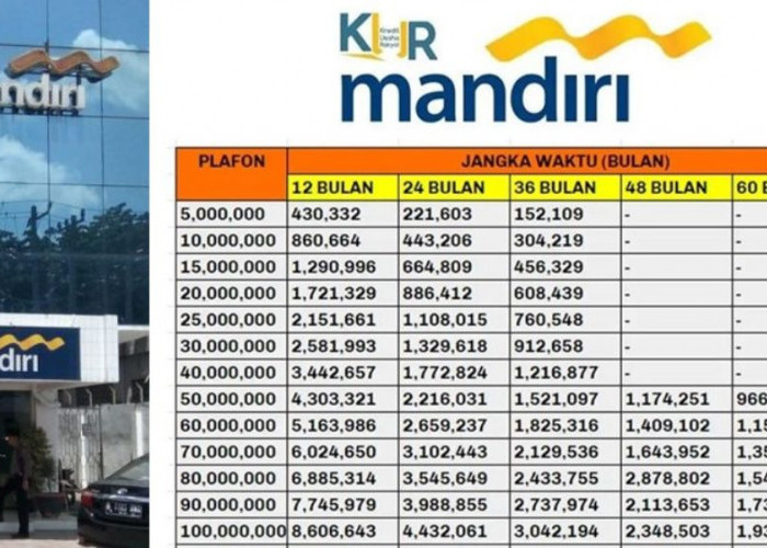 Cuma Bawa Dokumen Ini Pinjam Rp100 Juta Buat Modal Usaha di Bank Mandiri Bisa Tanpa Jaminan 