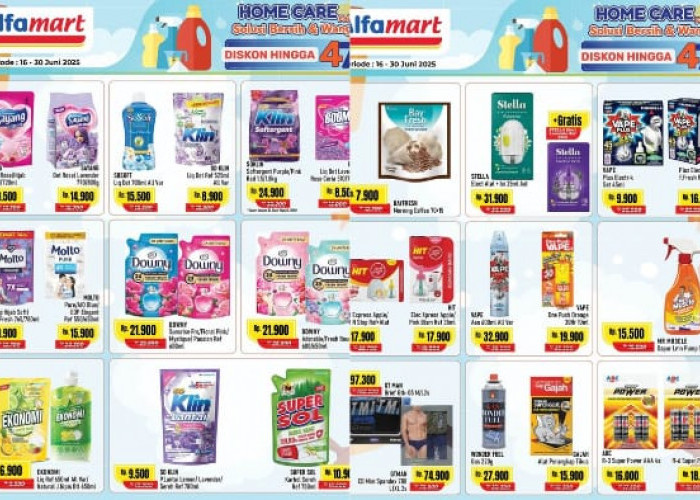 Katalog Promo JSM Alfamart 16–30 Juni 2025: Solusi Belanja Hemat untuk Produk Kebersihan!