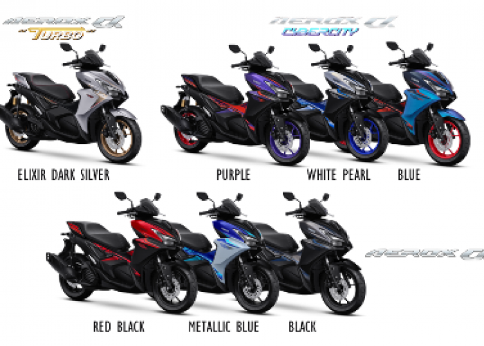 Meluncur di IIMS 2026, AEROX ALPHA Pamerkan Warna & Grafis Anyar yang Anti-Mainstream