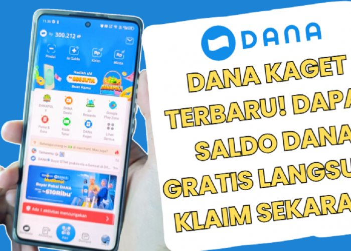 Selamat Nomor HP Kamu Terpilih Mendapatkan Saldo Dana Kaget Hingga Rp700 Ribu! Buruan Klaim Sekarang!
