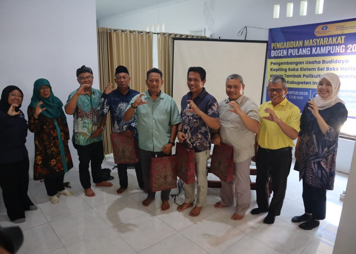 IPB University Dorong Akselerasi Ekosistem Budidaya Kepiting Soka di Desa Cangkring