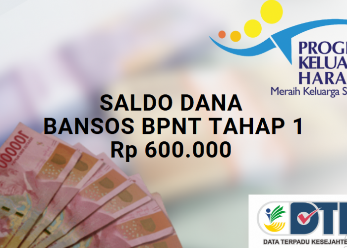 Selamat! NIK e-KTP Anda Terdaftar Jadi Penerima Manfaat Saldo DANA Bansos BPNT 2025 Tahap 1 Rp600 Ribu