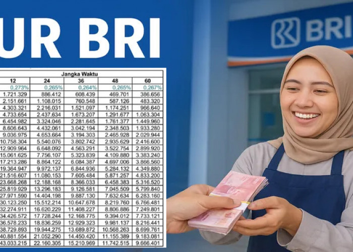 Tabel KUR BRI 2025 Terbaru: Simulasi Angsuran Pinjaman 500 Juta, Syarat, Bunga, dan Cara Pengajuan