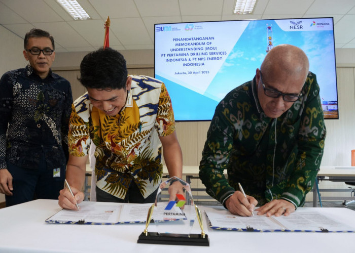 Pertamina Drilling dan NPS Energy Indonesia Teken MoU Kembangkan Teknologi ERRA