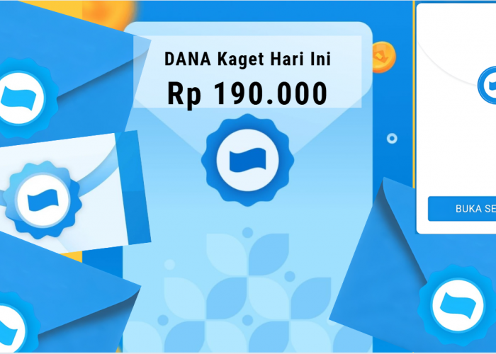 Klaim Amplop Berisi Rp 190.000 Official dari DANA, Temukan Link DANA Kaget Terbaru Hari Jumat 24 Januari 2025