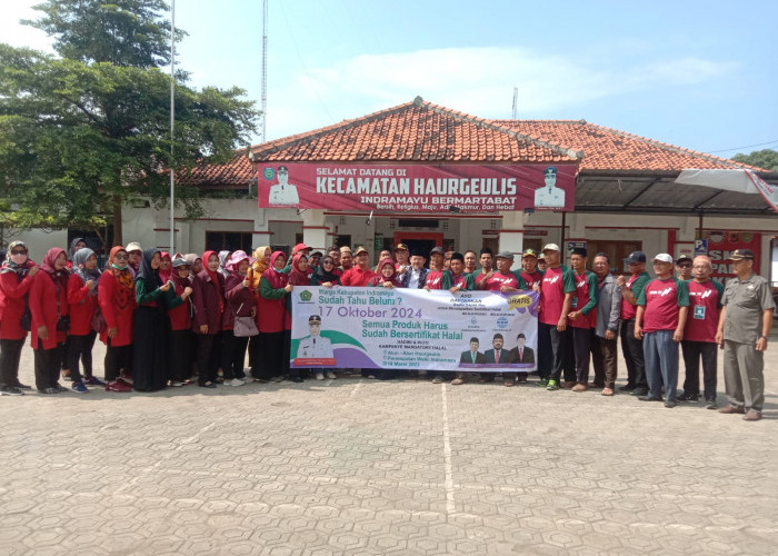 Pokjaluh dan FK-PAI Indramayu Sukseskan Kampanye Mandatory Halal