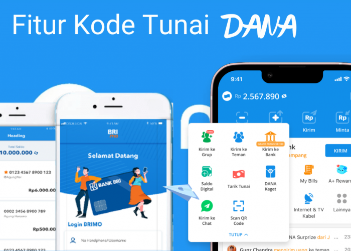 5 Cara Transfer Saldo DANA ke Non Pengguna DANA Pakai Fitur Kode Tunai, Segini Minimum dan Maksimum Transfer