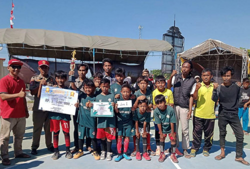 Sukses Helat Lanjan Kids Futsal Cup 2022