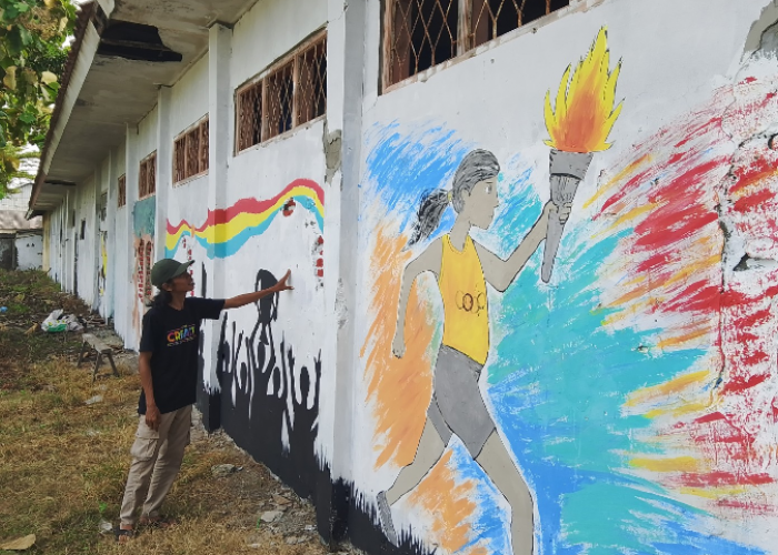 Produktivitas Pemuda Desa Bulak Lor: Lawan Vandalisme Lewat Mural Inspiratif! 