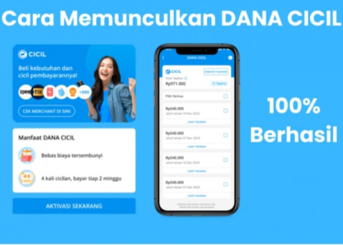 Cara Memunculkan Fitur DANA Cicil, Bisa Dapat Pinjaman Hingga Rp10 Juta! 100 Persen Berhasil