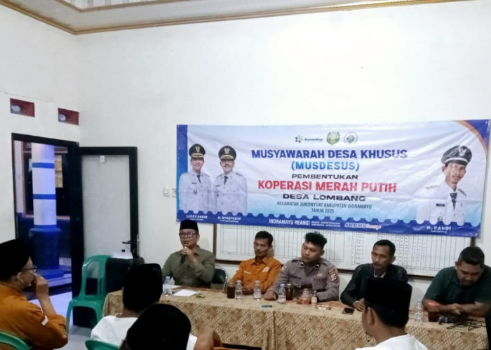 Pembentukan Koperasi Desa Merah Putih di Kecamatan Juntinyuat, Camat Optimis Tingkatkan Ekonomi Rakyat 
