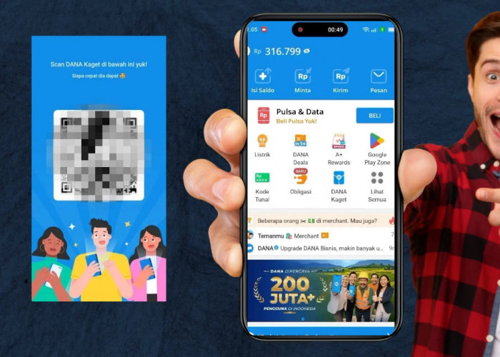 Cihuy! Klaim Link Saldo Dana Kaget Rp462.500 Hari Ini, Buruan Ambil Siapa Cepat Dia yang Dapat!