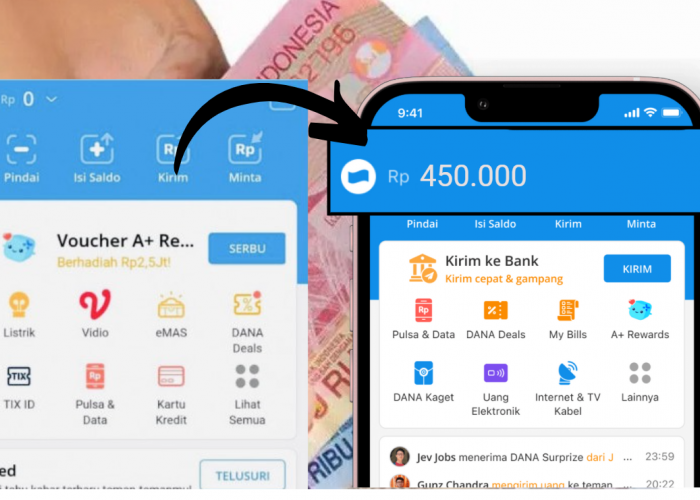 Tanpa Perlu KTP atau NPWP Dapat Rp450.000! Cara Pinjam Saldo DANA Langsung Cair Gak Pakai Lama