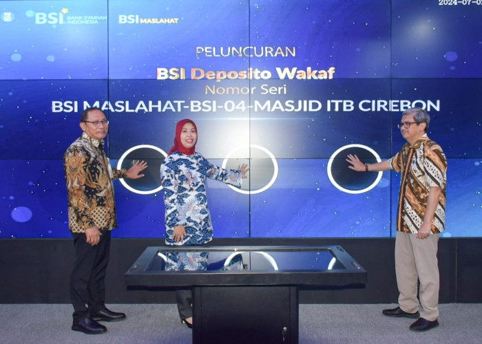BSI - ITB Luncurkan BSI Deposito Wakaf untuk Masjid di Cirebon