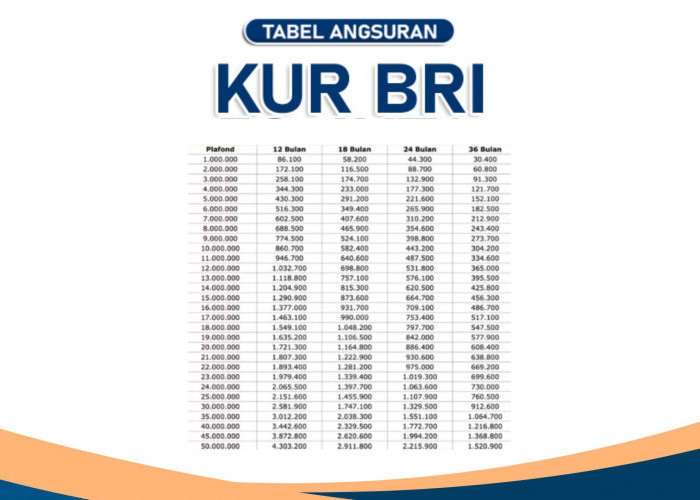 Simulasi KUR BRI 2025 Terbaru Bisa Pinjam Hingga 10 Jutaan! Berapa Angsurannya?