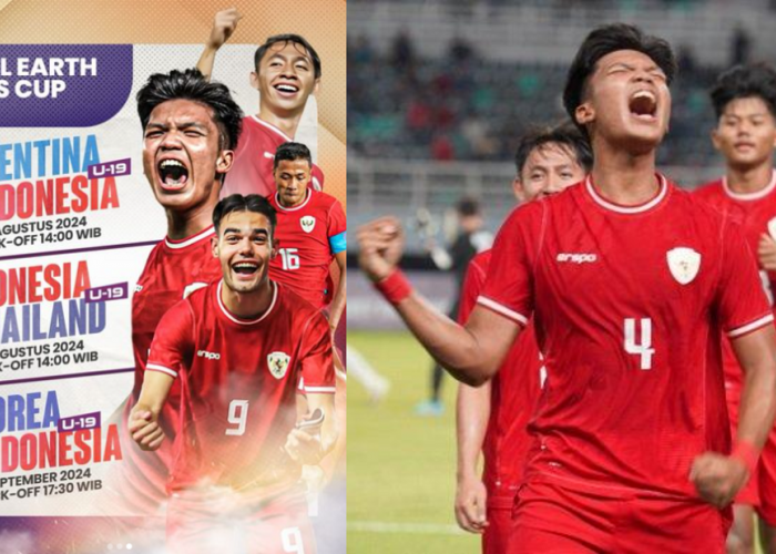 Live Streaming Timnas Indonesia U-19 Seoul Earth On Us Cup 2024, Rabu 28 Agustus 2024 Argentina Vs Indonesia!