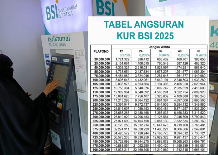 Ajukan Pinjaman Halal KUR BSI Rp100 Juta Tanpa Riba, Syarat Makin Mudah, Cicilan Mulai Rp1 Jutaan Per Bulan