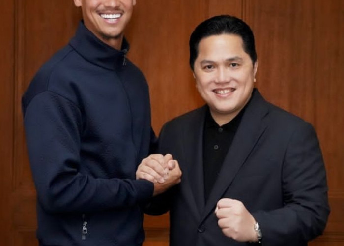 Here We Go! Bek 121 M Resmi Naturalisasi, Sudah Salaman dengan Erick Thohir, Bisa Main Lawan Australia?