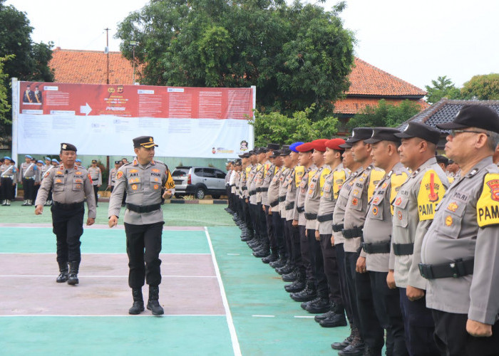 Personel Polres Indramayu Siap Amankan Pilkada Tahun 2024