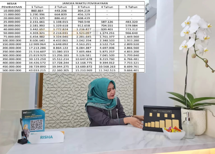 Cicilan Syariah Rp2 Jutaan Perbulan! Ini Rincian Pinjaman Rp100 Juta dari BSI Non KUR 2025!