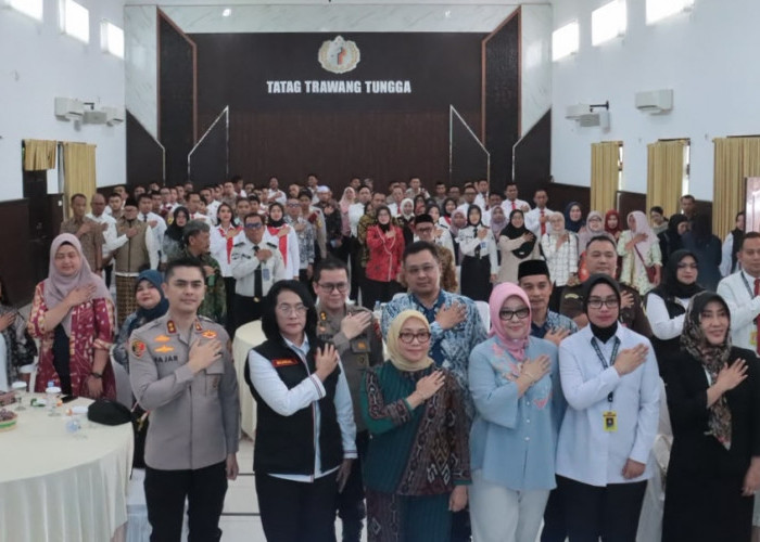 Kunjungi Polres Indramayu, Menteri PPPA RI Perkuat Penanganan Perlindungan  Perempuan dan Anak