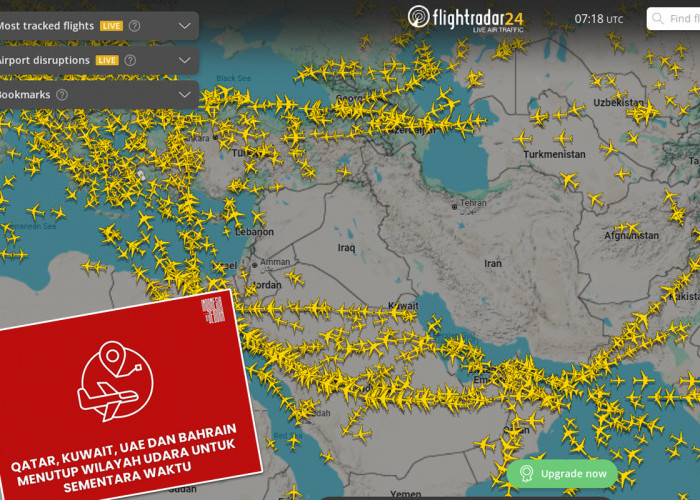 4 Negara Lakukan Penutupan Sementara Wilayah Udara, Imbas Konflik Iran - Israel