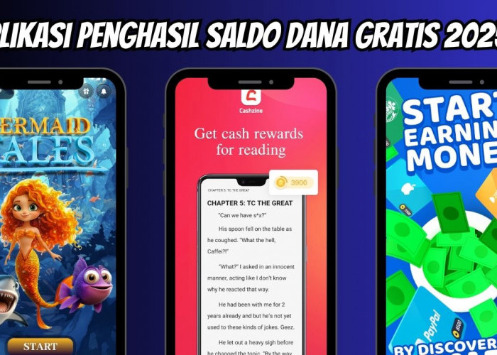 Cobain 3 Aplikasi Penghasil Saldo Dana Gratis 2025, Nomor 1 Cuma Modal Geser Layar Kanan Kiri! Unduh Disini