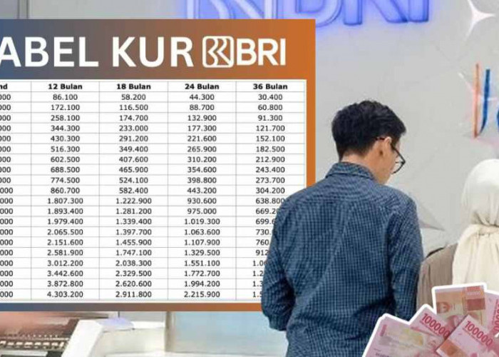 Butuh Modal Usaha? Cek Simulasi KUR BRI 50 Juta Angsuran Mulai 1 Jutaan dari Tenor 12 Bulan sampai 60 Bulan