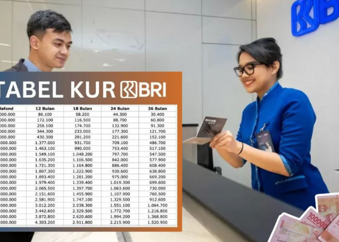 Berapa Cicilan KUR BRI 50 Juta Tenor 5 Tahun? Ini Rincian Angsuran Bunga 0,5 Persen per Bulan untuk UMKM