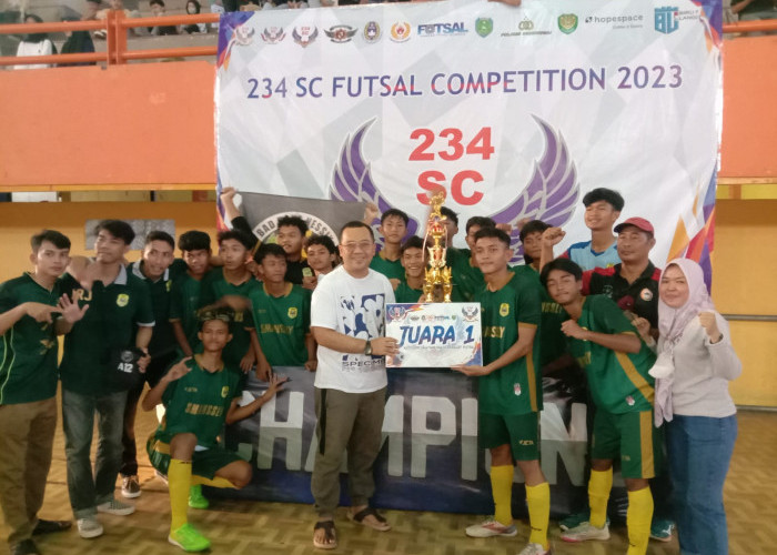 234 SC Futsal Competition 2023 Sukses Digelar, Hilal Hilmawan Dorong Milineal Torehkan Prestasi