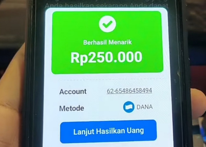 Rilisan Baru! Dapat Rp250.000 Ribu dari Aplikasi Penghasil Saldo DANA Tercepat 2025, Cuma Main 1 Menit 