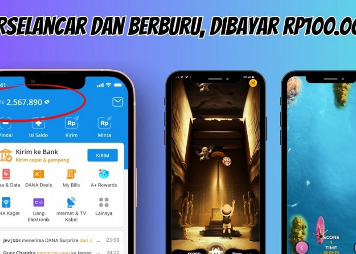 Cair Rp100.000 Selesai Main, Cobain 2 Aplikasi Penghasil Uang dan Saldo Dana Gratis Tanpa Undang Teman Ini! 