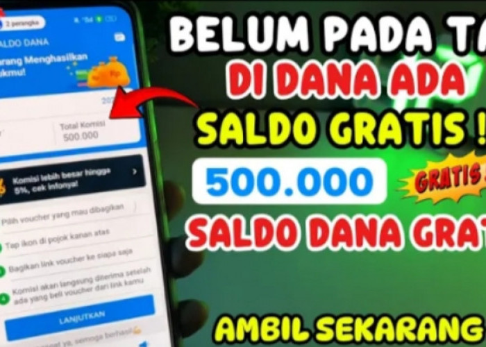 Cek APK DANA Kamu Sekarang! Ada Saldo DANA Gratis Rp500.000 Buruan Diklaim!