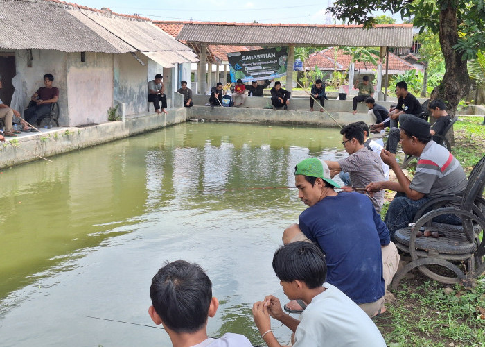 Pererat Silaturahmi, DPD BKPRMI Kabupaten Cirebon Gelar Sarasehan dan Mancing Bersama