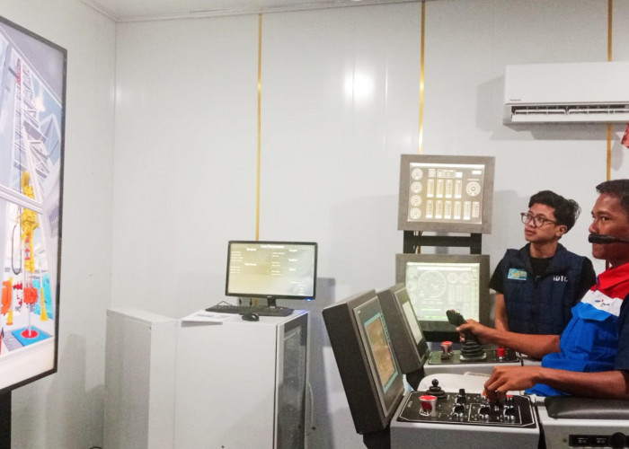 Jadi Pusat Pelatihan Pengeboran Migas di Indonesia, Kini IDTC Miliki Alat Simulator Drilling