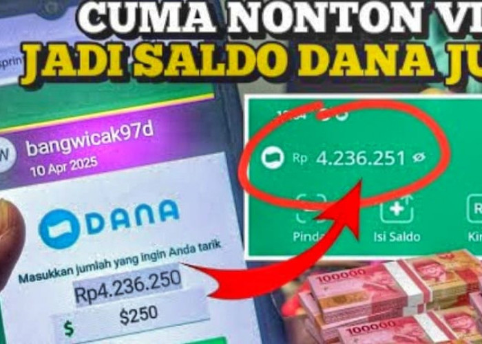 Cukup Nonton Video YouTube, Bisa Hasilkan Dollar dan Withdraw Jadi Saldo DANA, Yakin Ngga Mau Coba? 