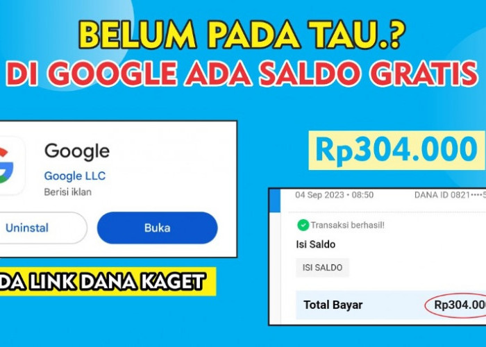 Klaim Saldo Dana Gratis dari Google Senilai Rp304.000 Hanya dengan Mengisi Survey, Simak Caranya Disini