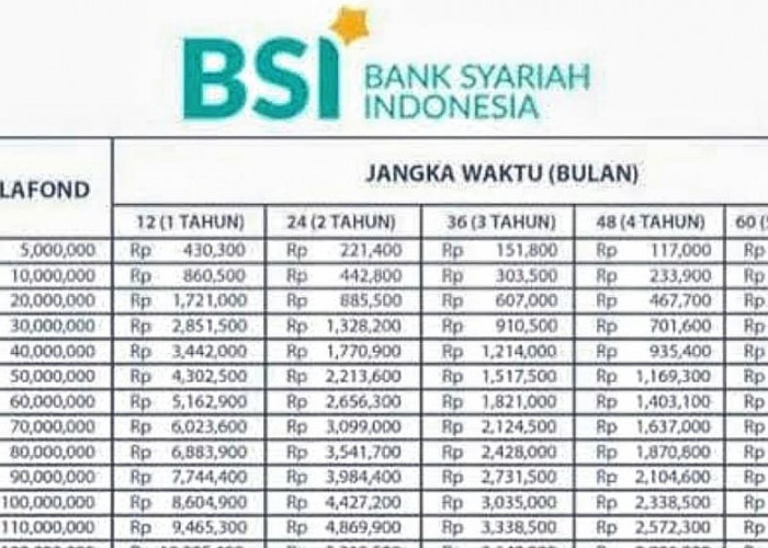 Apakah KUR BSI Syariah Bebas Riba? Pinjaman Rp150 Juta, Angsuran Mulai dari Rp2 Jutaan, Bisa Tanpa Bunga