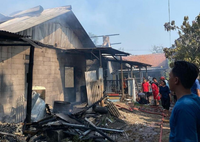 Kebakaran Pabrik Tahu di Bojongsari, Jago Merah Lahap 2 Rumah Produksi dan 1 Rumah Warga 