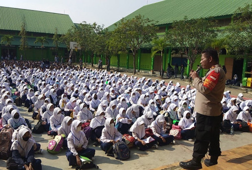 Kampanye Bahaya Napza, Polisi Blusukan Sasar Pelajar ke Sekolah