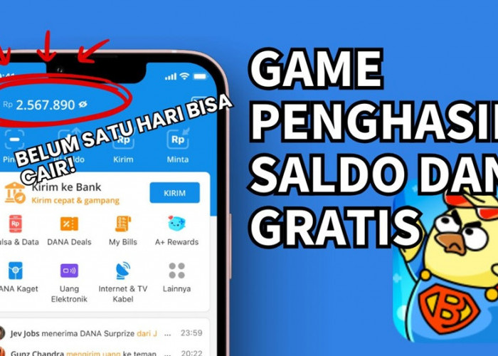 Gak Masuk Akal Tapi Masuk Saldo Dana, Game Penghasil Saldo DANA Gratis Tanpa Undang Teman Ini Valid Membayar!