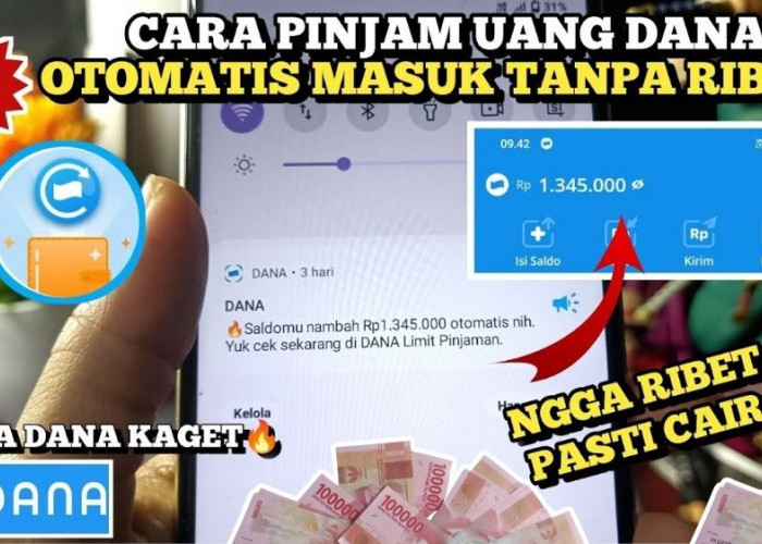 Cara Dapat Pinjaman Saldo Dana Rp1,3 Juta Tanpa DANA Paylater dan Tanpa KTP Cuma Modal Setting Akun Premium  