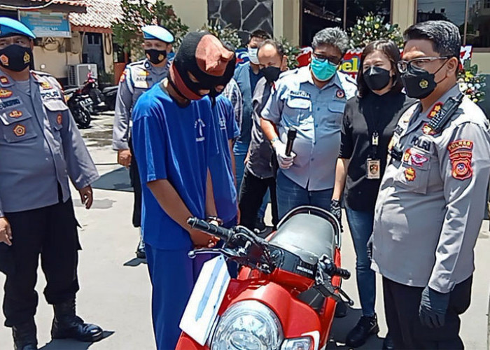 Dua Pencuri Sepeda Motor Asal Krangkeng Indramayu Tertangkap di Cirebon